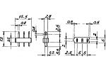 FLSTL 3P RM5 - 2,8 mm - Ni2Sn