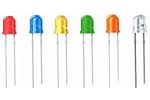 5-mm-LED, 4-19 V, rot-diffus,