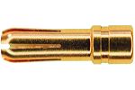 4,0 mm Goldstecker / male, lo