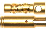 6,0 mm Goldverbinder mit Dopp