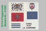 Flaggensatz La Couronne