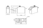 Midi Servo 2530D MG-BB Digita