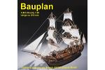 Bauplan HMS Bounty