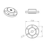 Metall Hub Set - HBL8XX