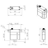 HBL6625 MINI HV Digital Servo brushless