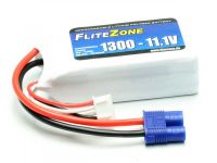 LiPo Akku FliteZone 1300 - 11,1V + EC3 Stecker