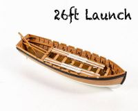 Beiboot Launch 26 ft. Bausatz 1:64