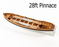 Beiboot Pinnace 28 ft. Bausatz 1:64