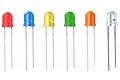 5-mm-LED, 4-19 V, rot-diffus,