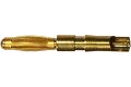 2 mm Goldstecker / male, lose