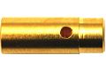 4,0 mm Goldbuchse / female, u